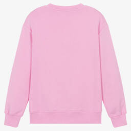MSGM-Teen Girls Pink Cotton Sweatshirt | Childrensalon Outlet