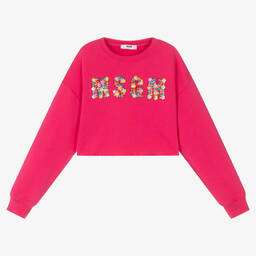 Msgm pink sweater new arrivals