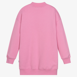 MSGM-Teen Girls Pink Sweatshirt Dress | Childrensalon Outlet
