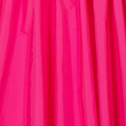 MSGM-Teen Girls Pink Taffeta Ruffle Dress | Childrensalon Outlet
