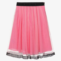 MSGM-Teen Girls Pink Tulle Skirt | Childrensalon Outlet