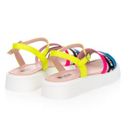 MSGM-Кожаные сандалии для подростков | Childrensalon Outlet