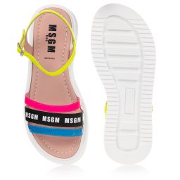 MSGM-Кожаные сандалии для подростков | Childrensalon Outlet