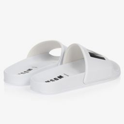 MSGM-Белые шлепанцы для подростков | Childrensalon Outlet