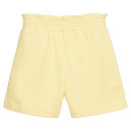 MSGM-Желтые шорты из джерси с логотипом для подростков | Childrensalon Outlet