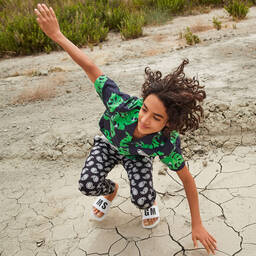 إم إس جي إم-شبشب سلايدرز بي في سي لون أبيض | Childrensalon Outlet