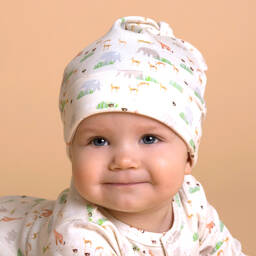 My Little Pie-Beige Supima Cotton Safari Hat | Childrensalon Outlet