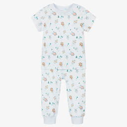 My Little Pie-بيجاما قطن سوبيما عضوي لون أزرق | Childrensalon Outlet