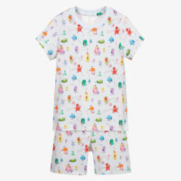 My Little Pie-Boys Blue Monster Sleep Set | Childrensalon Outlet