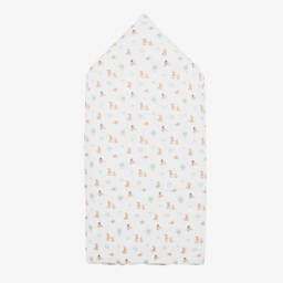 My Little Pie-Boys Ivory Blue Cotton Nest | Childrensalon Outlet