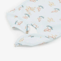 My Little Pie-Boys Pale Blue Rocking Horse Bib | Childrensalon Outlet