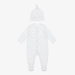 My Little Pie-Boys White Supima Babysuit Set | Childrensalon Outlet