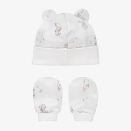 My Little Pie-Шапка и варежки с кроликами и тучками | Childrensalon Outlet