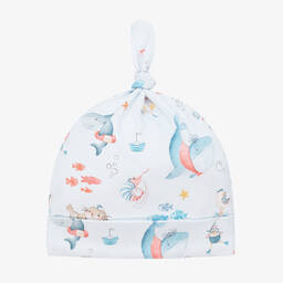 My Little Pie-Fish Tales Layette Baby Hat | Childrensalon Outlet