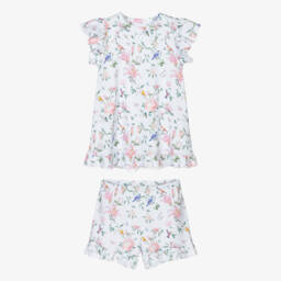 My Little Pie-بيجاما قطن عضوي سوبيما لون أزرق فاتح للبنات | Childrensalon Outlet