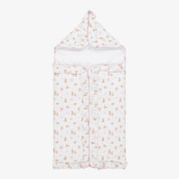 My Little Pie-Girls Ivory Bunny Print Nest | Childrensalon Outlet
