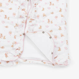 My Little Pie-Girls Ivory Bunny Print Nest | Childrensalon Outlet
