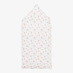 My Little Pie-Girls Ivory Bunny Print Nest | Childrensalon Outlet