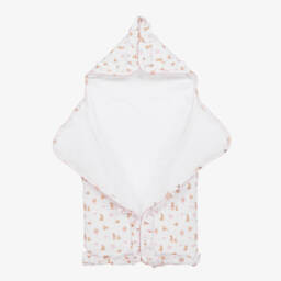 My Little Pie-Girls Ivory Bunny Print Nest | Childrensalon Outlet