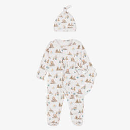 My Little Pie-Girls Ivory Celebration Babysuit Ensemble | Childrensalon Outlet