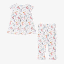 My Little Pie-Girls Ivory Cotton Fairy Pyjamas | Childrensalon Outlet