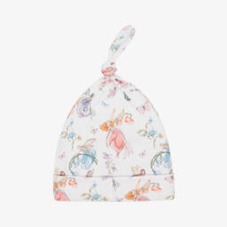 My Little Pie-Girls Ivory Supima Cotton Hat | Childrensalon Outlet