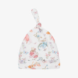 My Little Pie-Girls Ivory Supima Cotton Hat | Childrensalon Outlet