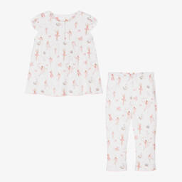 My Little Pie-Girls Ivory Supima Cotton Nightwear | Childrensalon Outlet