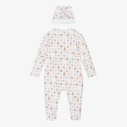 My Little Pie-Girls Ivory Toy Print Babysuit Set | Childrensalon Outlet