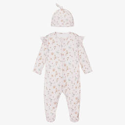 My Little Pie-Girls Pink Rosie Babysuit & Hat Set | Childrensalon Outlet