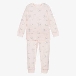 ماي ليتل باي-بيجاما قطن عضوي لون زهري للبنات | Childrensalon Outlet