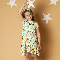 ماي ليتل باي-قميص نوم قطن سوبيما عضوي لون أبيض للبنات | Childrensalon Outlet