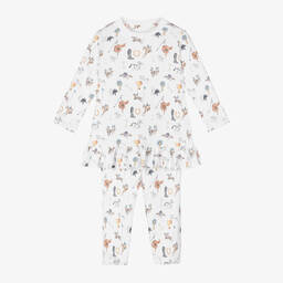My Little Pie-Girls White Supima Cotton Rider Pyjamas | Childrensalon Outlet