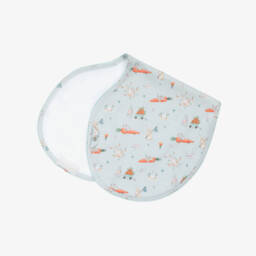 My Little Pie-Green Supima Cotton Honey Bunny Burp Cloth (59cm) | Childrensalon Outlet