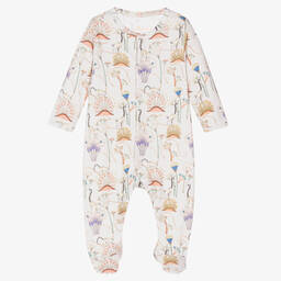 My Little Pie-Grey Cotton Lemur Babygrow | Childrensalon Outlet