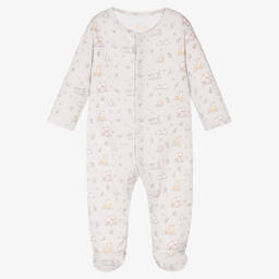 My Little Pie-Grey Winter Garden Babygrow | Childrensalon Outlet