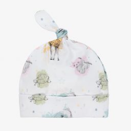 My Little Pie-Белая шапочка из хлопка супима для малышей | Childrensalon Outlet