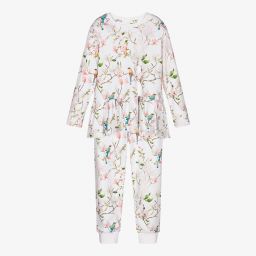 My Little Pie-Пижама из хлопка супима с магнолиями | Childrensalon Outlet