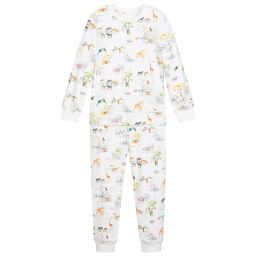 My Little Pie-بيجاما قطن سوبيما لون عاجي بطبعة ملونة | Childrensalon Outlet