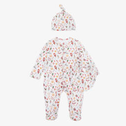 My Little Pie-Unisex Ivory Noel Babysuit Ensemble | Childrensalon Outlet