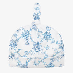 My Little Pie-Бело-голубая шапочка из хлопка супима | Childrensalon Outlet