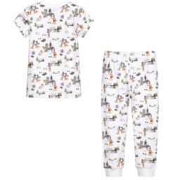 My Little Pie-White Sherlock Dogs Pyjamas | Childrensalon Outlet