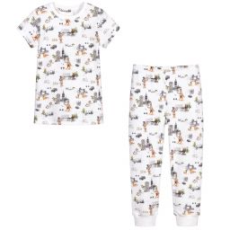 My Little Pie-White Sherlock Dogs Pyjamas | Childrensalon Outlet