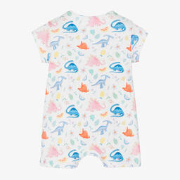 My Little Pie-White Supima Cotton Magic Print Shortie | Childrensalon Outlet