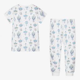 My Little Pie-Белая пижама из хлопка супима | Childrensalon Outlet