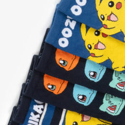 NAME IT-Носки синие 3 пары Покемон для мальчиков | Childrensalon Outlet