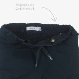 نيم إت-بنطلون كاجوال كارجو أزرق للأولاد | Childrensalon Outlet