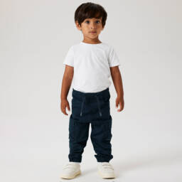 نيم إت-بنطلون كاجوال كارجو أزرق للأولاد | Childrensalon Outlet