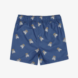 NAME IT-Плавки-шорты синие с собаками для мальчиков | Childrensalon Outlet