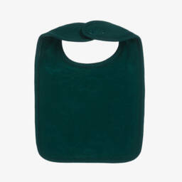 NAME IT-Boys Dark Green Festive Bib | Childrensalon Outlet